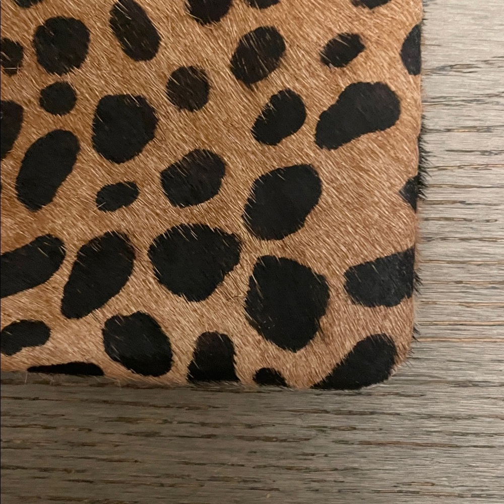 Clare V leopard print foldover clutch - Picture 10 of 12